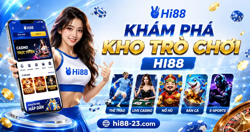 Khám phá kho trò chơi Hi88